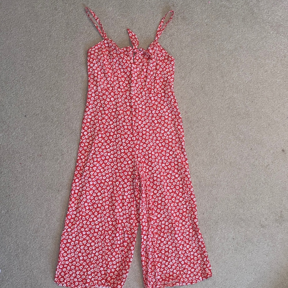 Old Navy Flower Jumpsuit